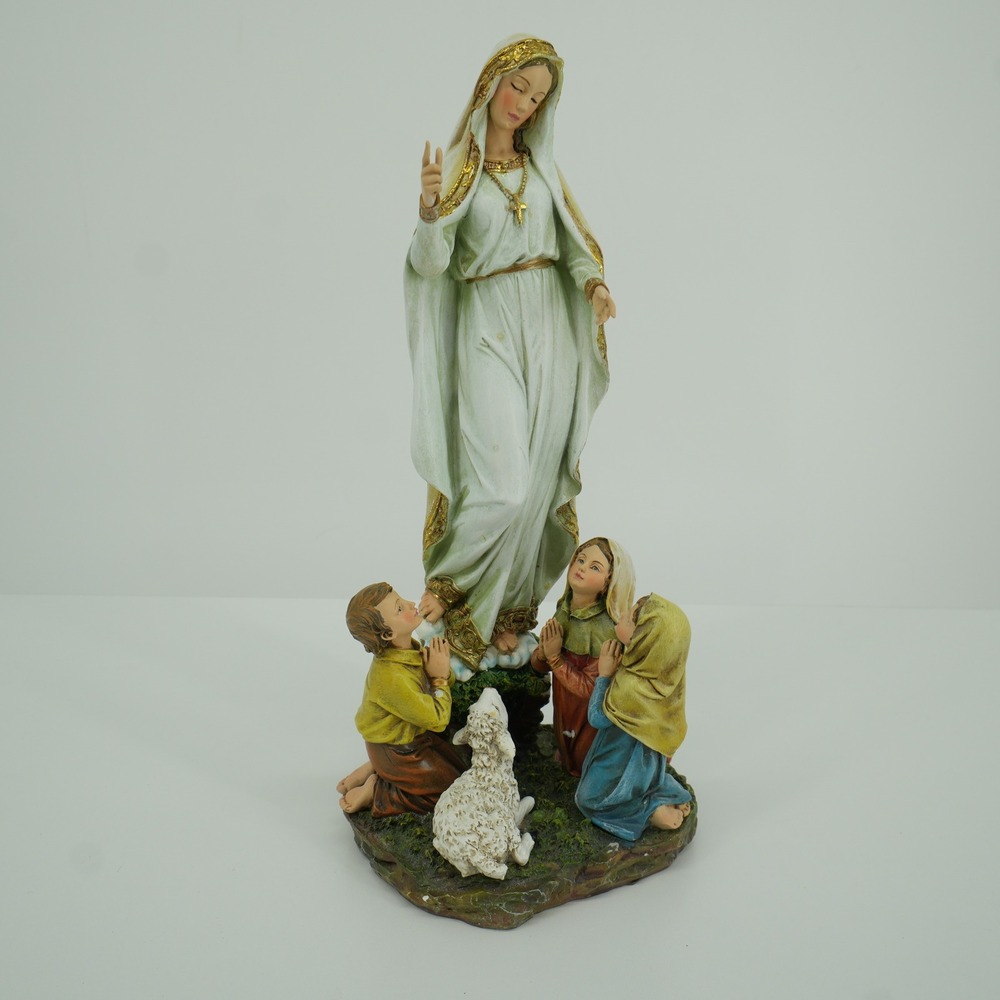 Joseph's Studio Our Lady of Fatima Statue 12" Multicolor Religious Decor Boxed
